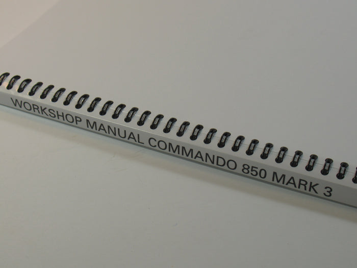 00-4224 Norton Commando 850 MK3 workshop manual Electric start service book OEM UK Made