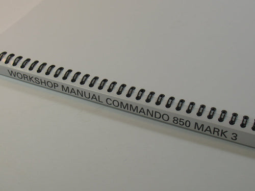 00-4224 Norton Commando 850 MK3 workshop manual Electric start service book OEM UK Made