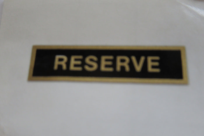 00-9195 decal reserve gas tank Norton Commando Atlas Dominator