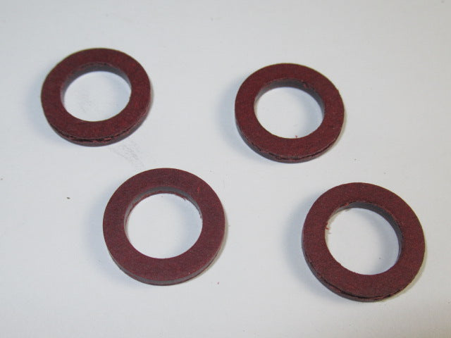 02-0100 Fiber washer oil tank ID 7/16" OD 11/16" banjo to petcock on BSA