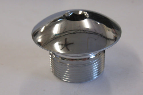 02-7047 Norton P11 P11A stanchion top bolt fork nut chrome