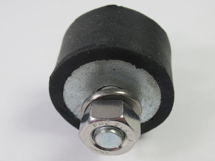 06-0622 Norton Commando rubber stud exhaust mount headsteady w nut and spring lock