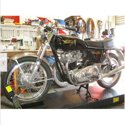 06-3423 Norton Commando fork tubes stanchion 06-0302 1971 72 73 74 75 UK Made