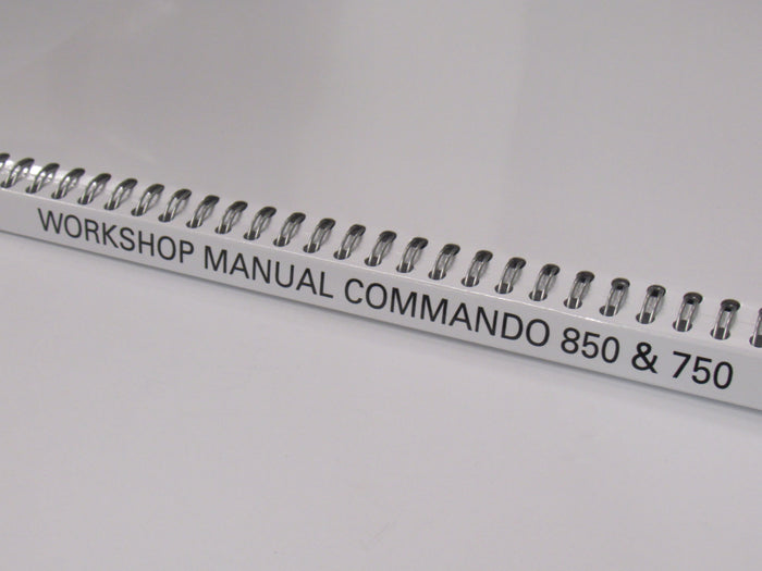 06-5146 Norton Commando 750 850 workshop manual 1970 71 72 73 74 service book OEM UK Made