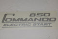 06-6389 decal Electric start 1975 Norton Commando silver vinyl