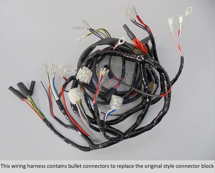 06-6396 MAIN HARNESS Norton COMMANDO 1975-78 850 Mk3 PVC