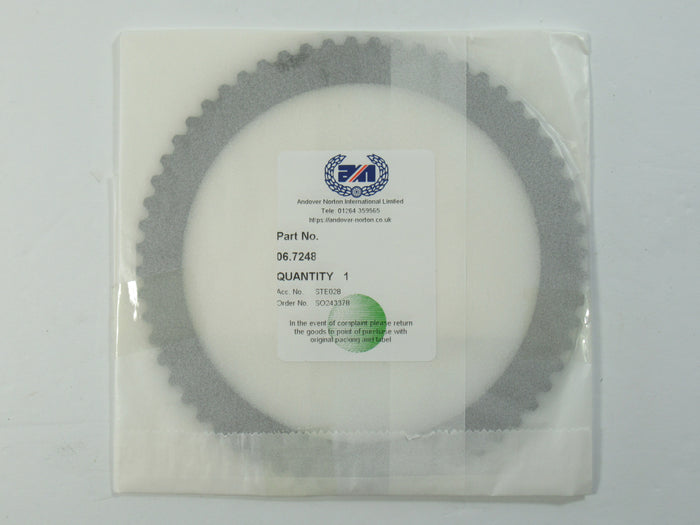 06-7248 Norton single clutch driven steel plate OEM Andover