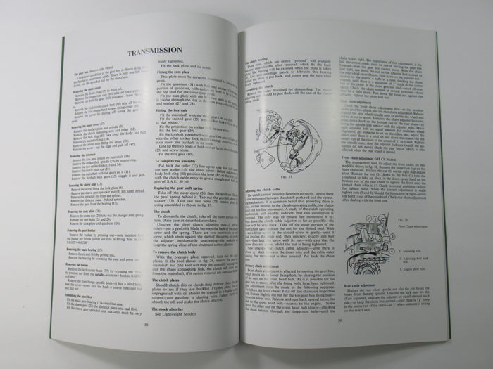 06-7371 Norton Twin Cylinder Manual Lightweight & Heavy weight workshop manual service book pre comm OEM UK Made