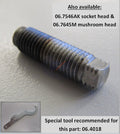 06-7546 VALVE ADJUSTER SCREW NMT 2074 Norton tappet