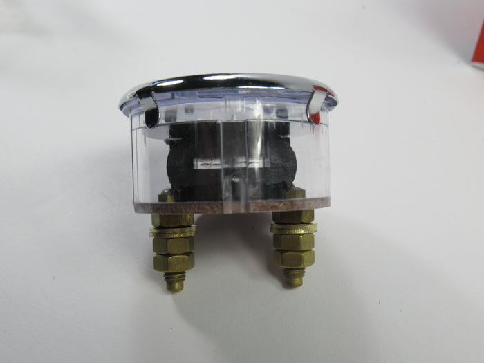 1 3/4" Lucas Ammeter amp meter Triumph Norton BSA 1 3/4" 12-0-12 Amp 12V 99-0567