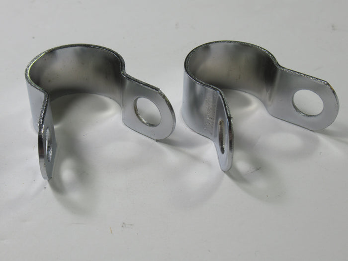 1" handlebar Mirror Clamp chrome motorcycle NOS Dixie Distributing clamps
