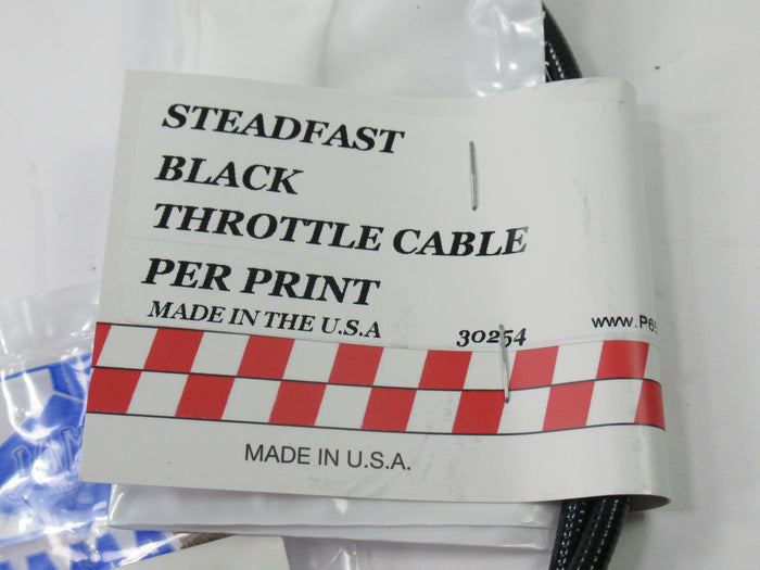 1 Throttle cable 40" Amal 1 1/2" GP carb cable with brass cable nipple 5/204