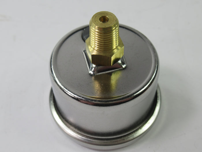 1.5" Oil pressure gauge PSI 0-100psi / bar Black face Anti-Vibration Glycerin