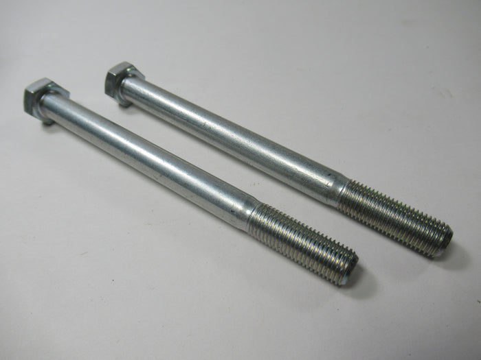 21-2207 set of 4 Bolt hex UNF 3/8" x 4 1/2" x 24 tpi Triumph BSA