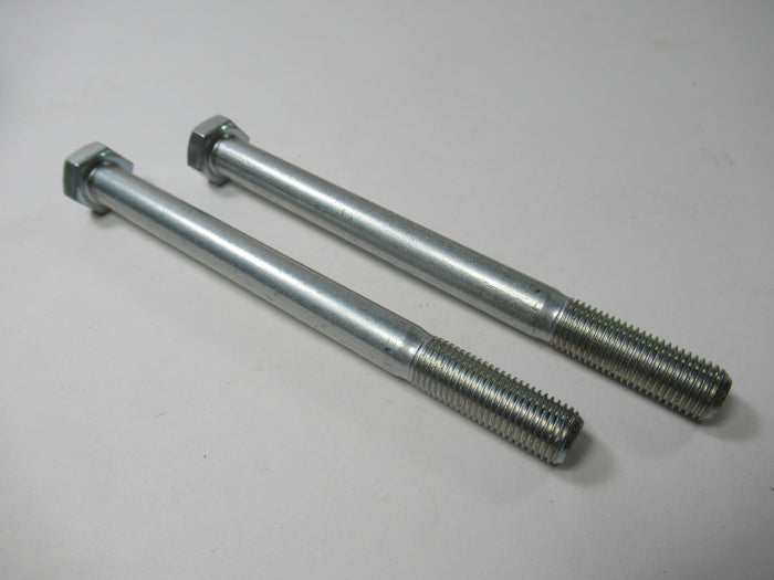 21-2207 set of 4 Bolt hex UNF 3/8" x 4 1/2" x 24 tpi Triumph BSA
