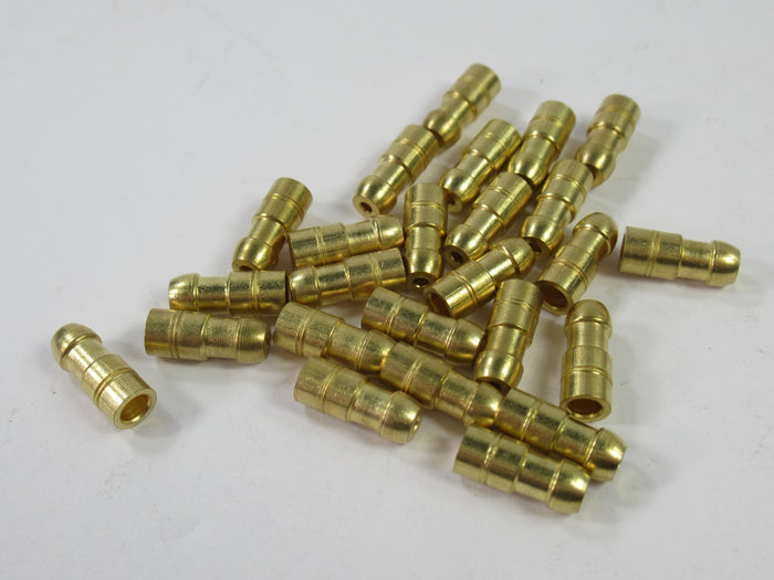 25 Lucas bullet connector brass Triumph Norton BSA 900269 electrical parts 4.6mm