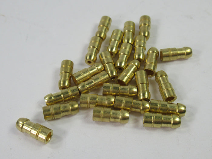 25 Lucas bullet connector brass Triumph Norton BSA 900269 electrical parts 4.6mm