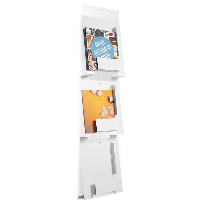 2D:3D Wall Magazine Rack
