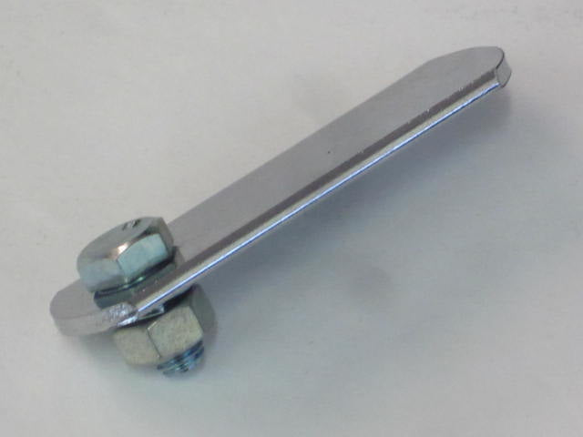 3" muffler bracket chrome motorcycle