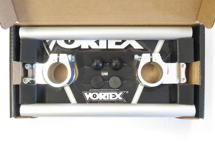 35mm Clip-ons Handlebars VORTEX clip on motorcycle Triumph BSA Norton aluminum