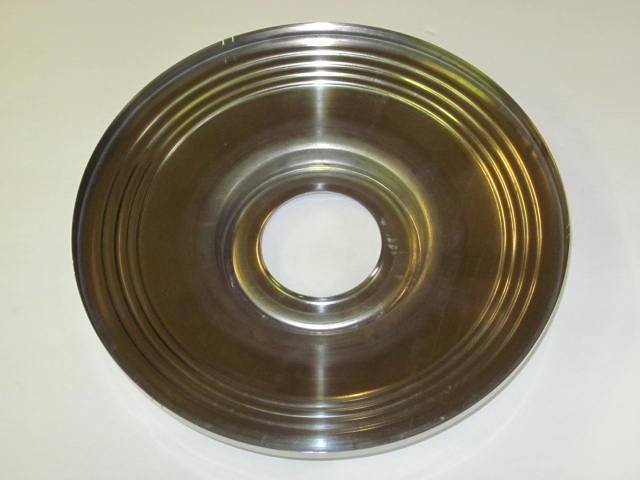 37-3460 S wheel cover 8" 1969 70 stainless steel