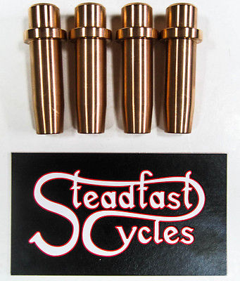 4 Norton Atlas valve Guides .002 Over sized 650 750 twins all years T2011 set
