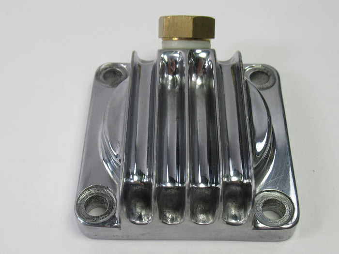 41-0620 BSA Sump filter plate polished finned aluminum B44 B25 A50 A56 A7 A10 70-8064