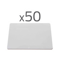 50x Tarjeta de proximidad - ID por radiofrecuencia - Apta para impresoras de tarjetas