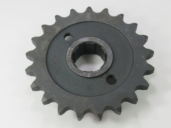 57-1476D Triumph 500 gearbox drive sprocket 21 tooth 21T 3TA T100 T1476 front England
