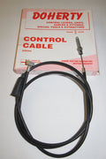 60-1993 Doherty clutch cable Triumph T120 1965 1966 1967 52" sheath TR6