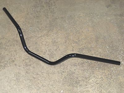 7/8" dirt track racing black bar high carbon steel motorcycle handlebars bars