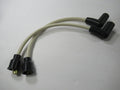 7mm Spark plug wires 10" Triumph Lucas # 54956466 D2207 WHITE copper wire