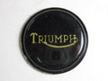 83-8656 T140 TR7 tank top badge UK Made Oil in Frame 750 Twin