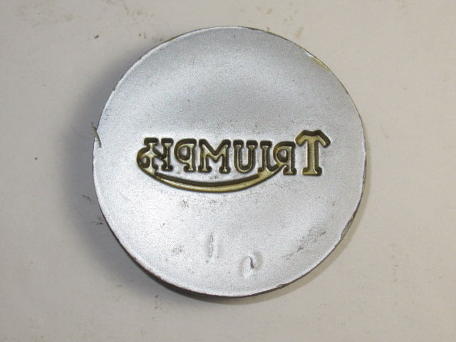 83-8656 T140 TR7 tank top badge UK Made Oil in Frame 750 Twin