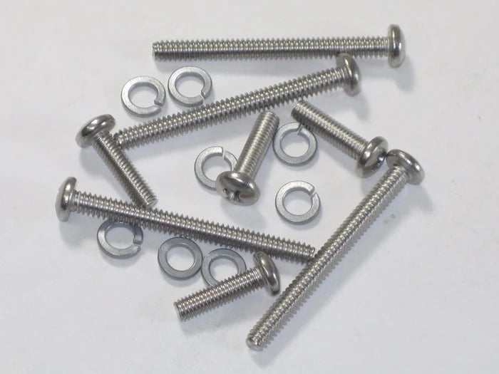 8pc screw & washer set Norton lever perch switch plates disc brake 1972 73 74