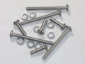 8pc screw & washer set Norton lever perch switch plates disc brake 1972 73 74