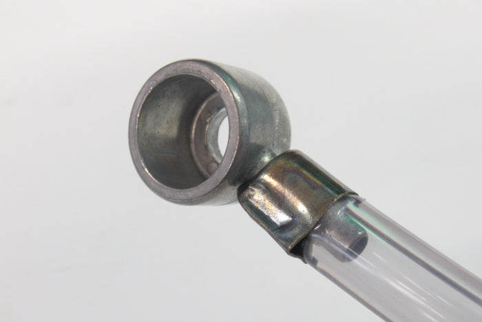 90-8098 fuel line with single banjo gas pipe assembly and ferrule