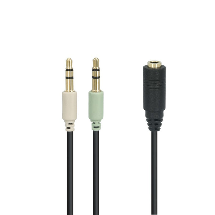 Adaptador de audio (auriculares > portátil)