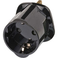 Adaptador de viaje Schuko a enchufe UK con fusible Brennenstuhl