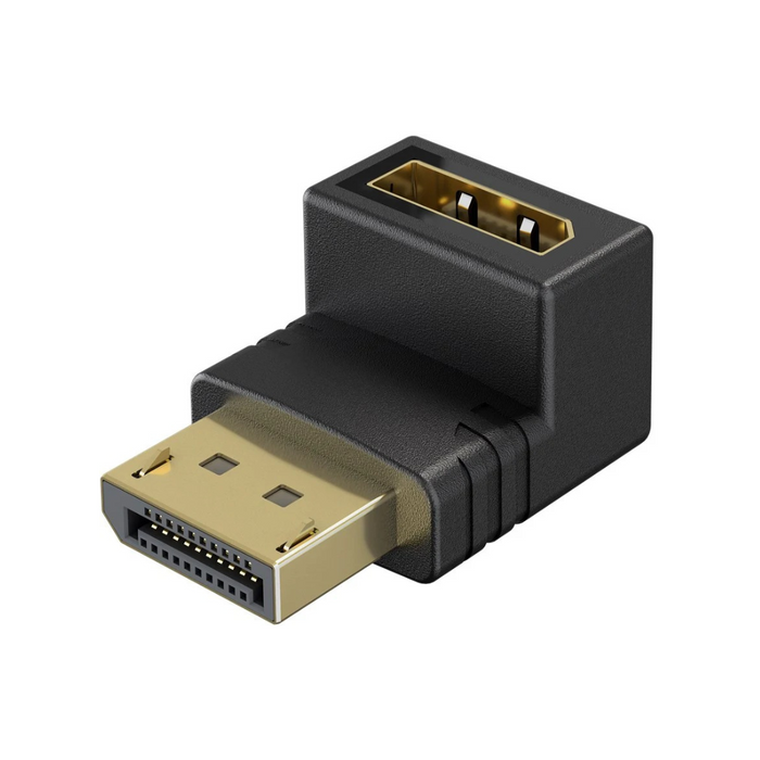 Adaptador DisplayPort en ángulo