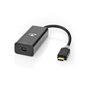 Adaptador USB-C a Mini DisplayPort Hembra | 4K@60Hz DP Alt Mode | Chapado en Oro Antracita