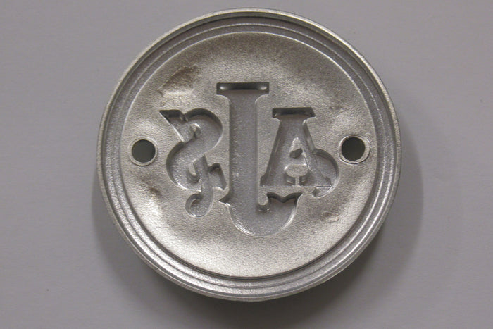 AJS tank badge blue & gold AMC petrol tank 1956 57 58 59 60 emblem 022520