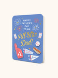 All-Star Dad Deluxe Greeting Card