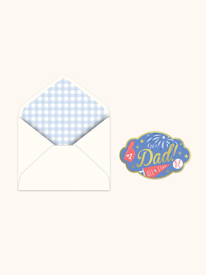 All-Star Dad Deluxe Greeting Card