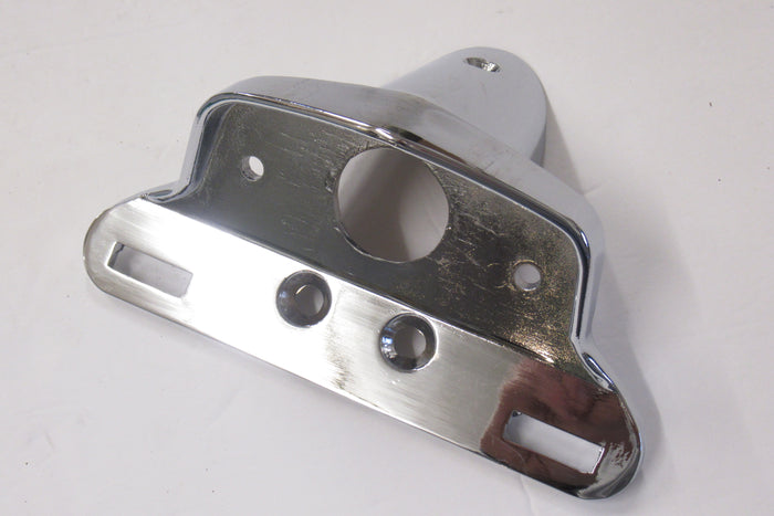 Alloy tail lamp light housing taillight bracket mount 12V Universal chopper Custom license plate