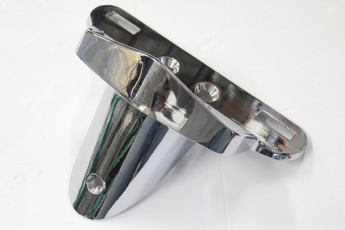 Alloy tail lamp light housing taillight bracket mount 12V Universal chopper Custom license plate