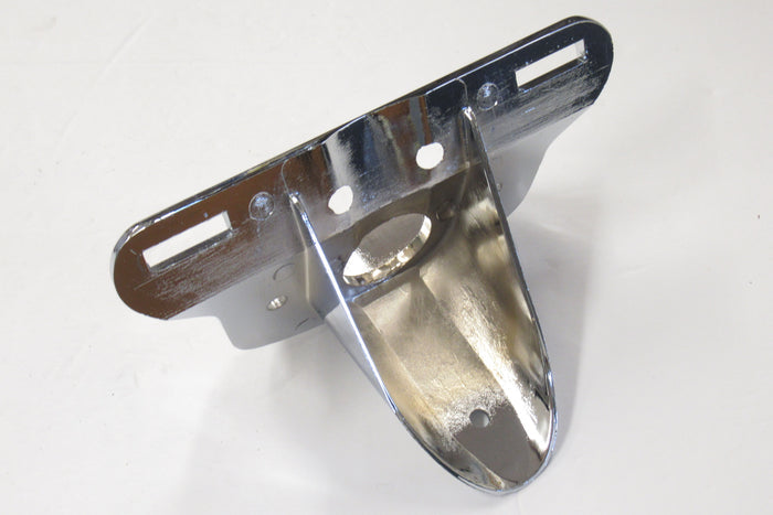 Alloy tail lamp light housing taillight bracket mount 12V Universal chopper Custom license plate
