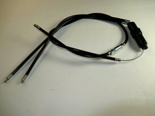 Amal Air cable set dual carb choke Triumph Norton BSA 36" T120 A65 Commando