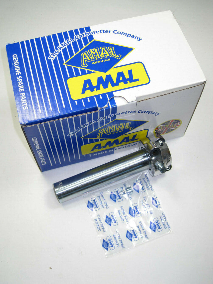 Amal single pull carb throttle 1" Triumph Norton BSA UK Made machined alloy