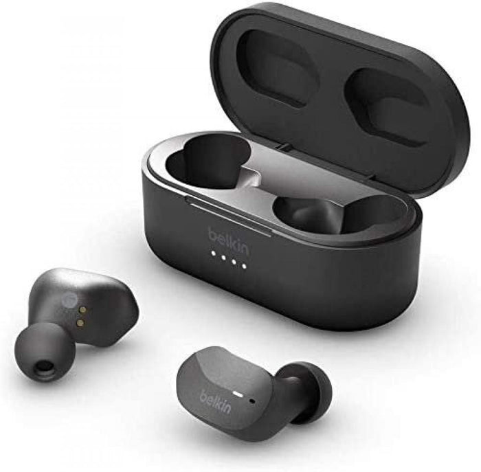 Auriculares Bluetooth Belkin SoundForm TWS con Estuche - Negro